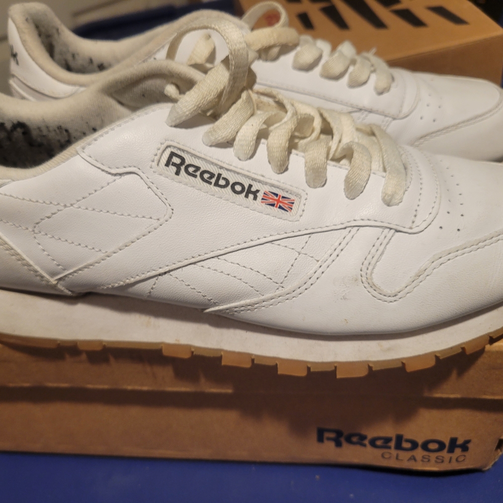 Reebok Classic Men's White Sneakers